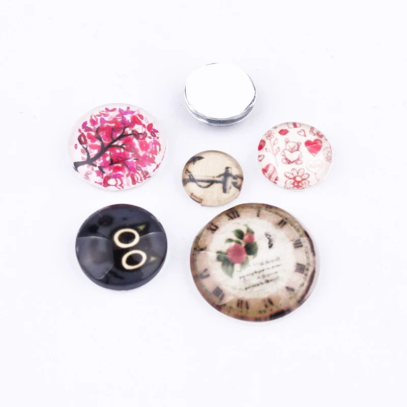 5 шт. антикварная форма золотого ключа подвесные подносы внутренние 20 мм круглые