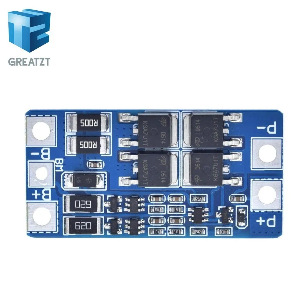 GREATZT 2S 10A 7 4 В 18650 литиевая батарея Защитная плата произведенная в 8 V