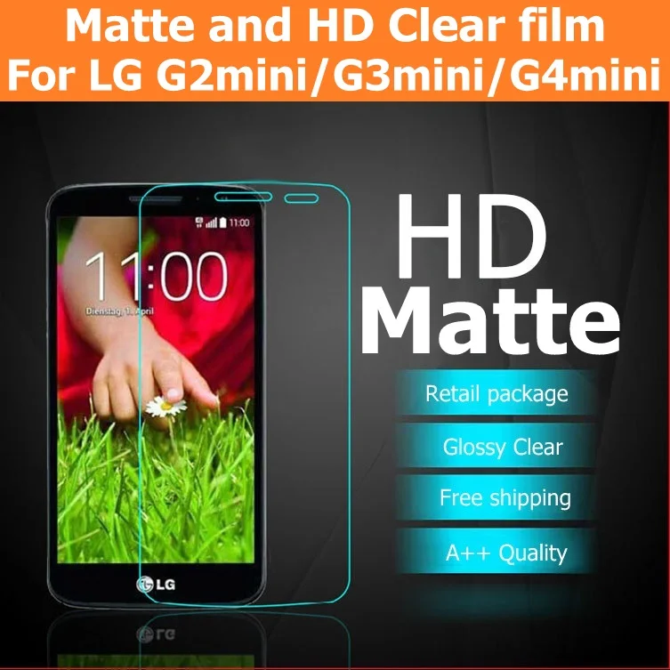 HD прозрачный глянцевый фильм для LG G2 mini G3 матовая пленка G4 G4c H525N Защитная экрана