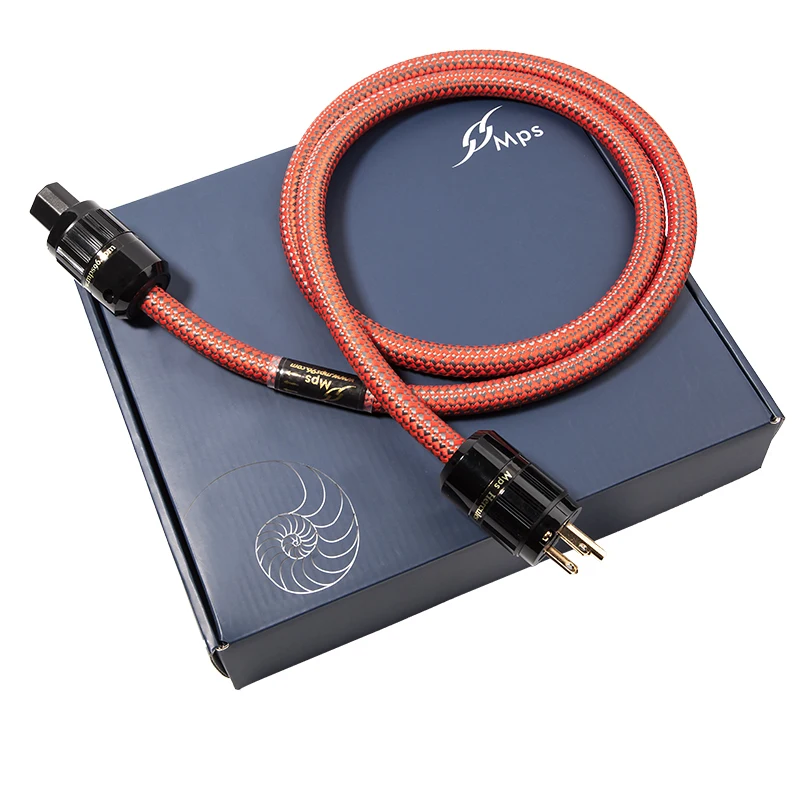 

Кабель питания HiFi MPS C-380AC, HiFi 99.9997% OFC 24K, позолоченный 3Pin, кабель питания для динамиков, DVD, усилитель CD, кабель питания переменного тока