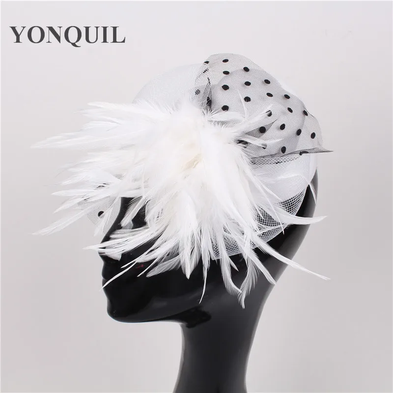 4 цвета Курица вечерние мини Топ вводной фетровая шляпа шапки для девочек чародей