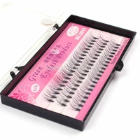 makeup cluster eyes lashes natural curl easy fan false eyelashes extension eyes tools 6mm 8mm 10mm 12mm free shippng