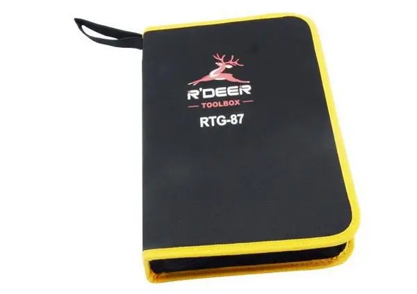 Высокое качество электронный инструмент кошелек на молнии для отвертки