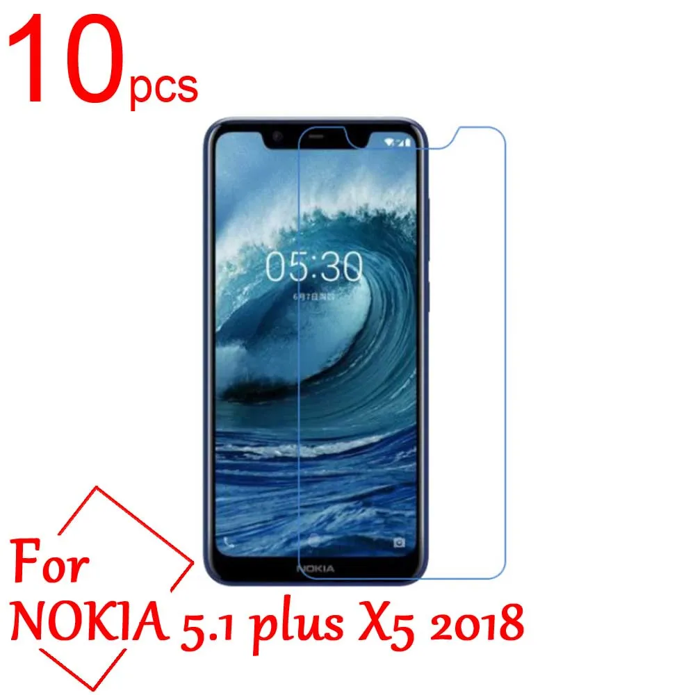 10 шт. Ультрапрозрачная/матовая/нано защитная пленка для ЖК экрана Nokia 2 1 3 5 6 7 plus X5 X6