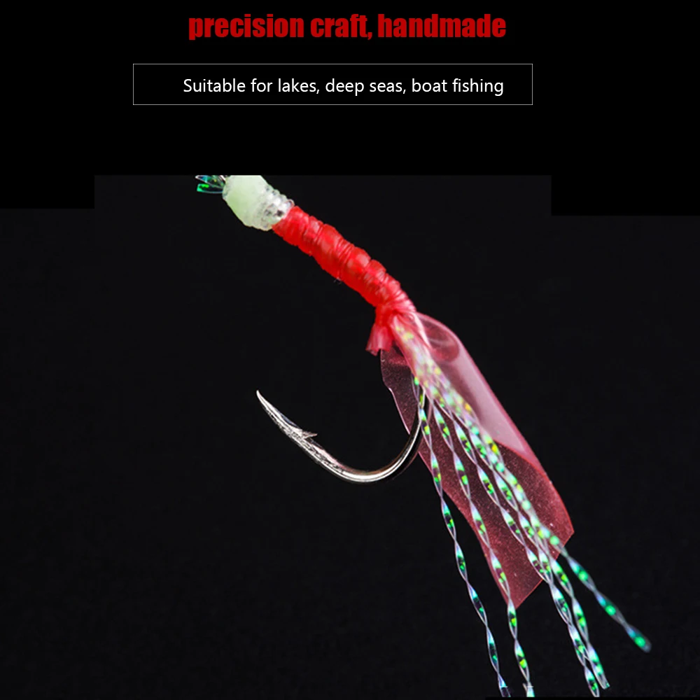 Рыболовные крючки для вертлюжных снастей приманки Джиги рыболовная головка