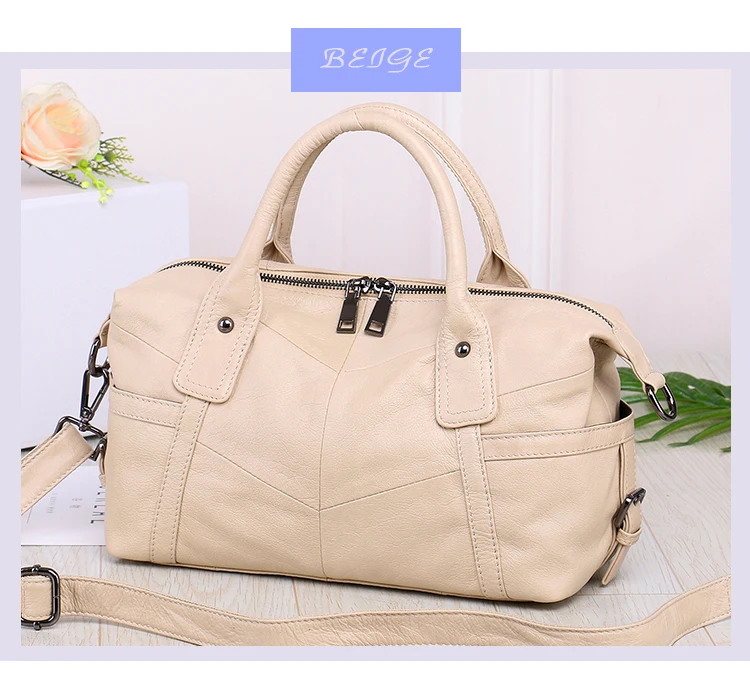 High quality fashion head layer cowhide handmade lady's bag cross-body bag lady's single shoulder bag lady's handbag