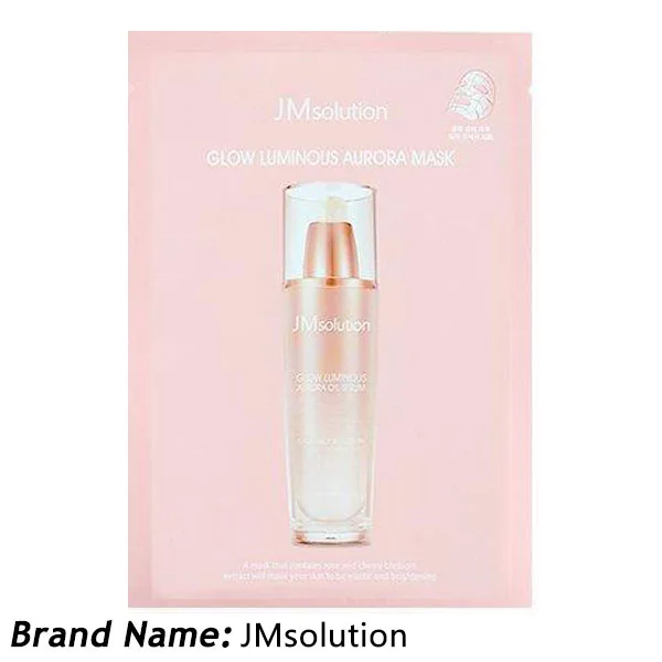 GLOW LUMINOUS Dr. Jart+ Dermask Водоструйная успокаивающая маска для лица с раствором Hyaluronic Acid маска для лица увлажняющая черная маска с пузырьками - Цвет: GLOW LUMINOUS