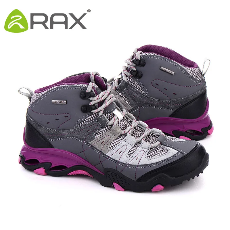 RAX/женская уличная походная обувь женские дышащие замшевые походные ботинки