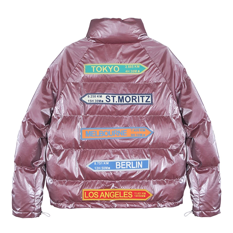 Яркий лицо зимняя пуховая хлопковая куртка Для женщин 2018 Новый Сгущает Теплый