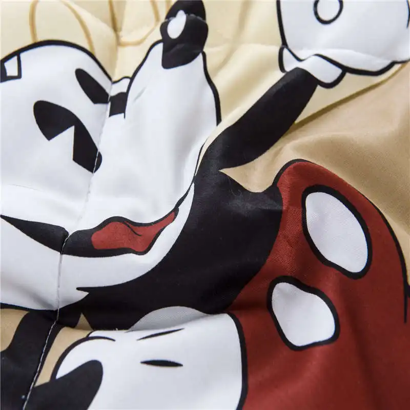 Коричневое летнее одеяло с Микки Маусом Disney постельные принадлежности из