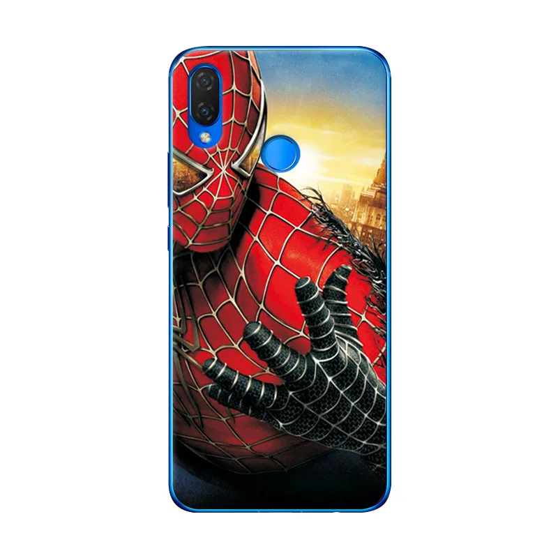 Очаровательный чехол для телефона Marvel Hero Captain America Huawei Nova 3 шикарные чехлы с