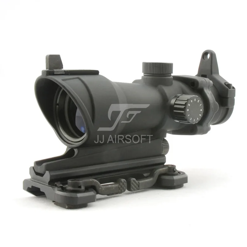 JJ страйкбол ACOG Стиль 4x32 область красный/зеленый сетка w QD крепление и Killflash/Kill Flash