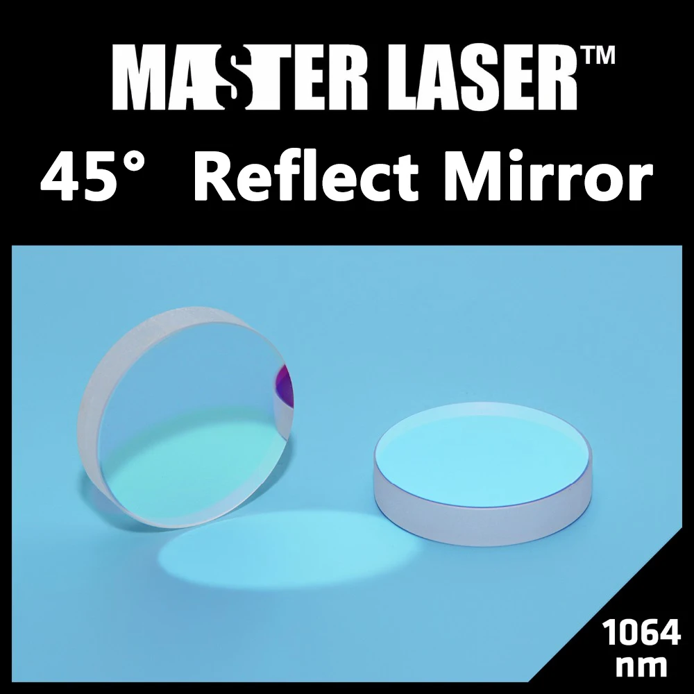 

YAG Laser Cutting Machine 45 Degree Reflect Mirror Red Beam Reflector Mirror