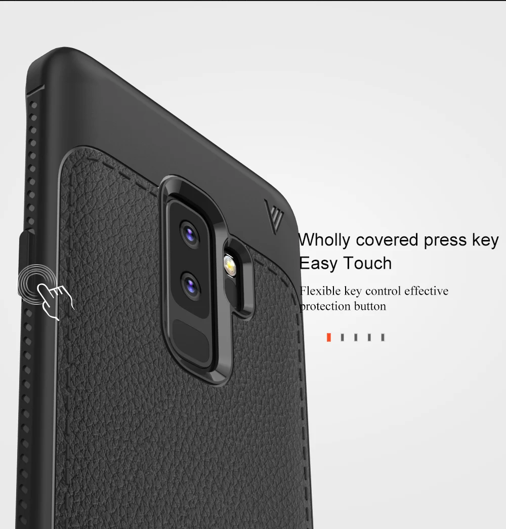 Для samsung Galaxy S9 случае DNGN Роскошные Dermatoglyph desingn супер тонкий ТПУ Силиконовая мягкая