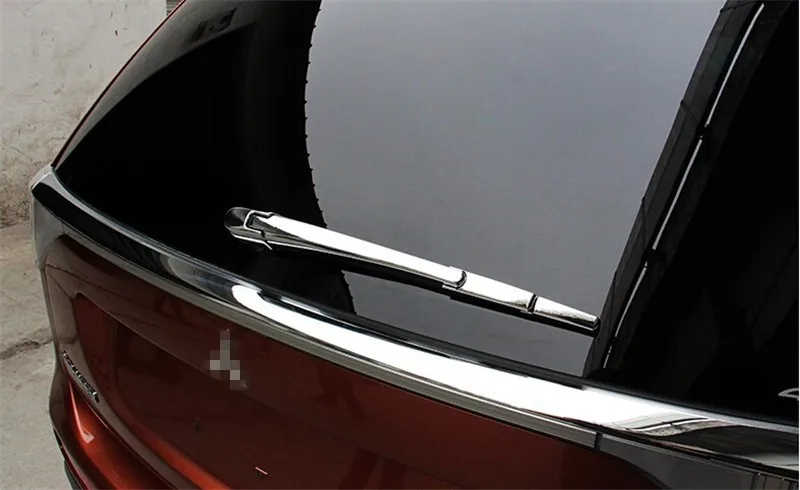 Автомобильный Accesscories ABS Chrome Защита от солнца на заднее стекло стеклоочистителя крышка отделка под давлением, пригодный для Mitsubishi Outlander 2013