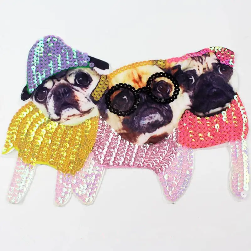 Ткань с блестками и вышивкой большая нашивка аппликация палочка сумка для одежды