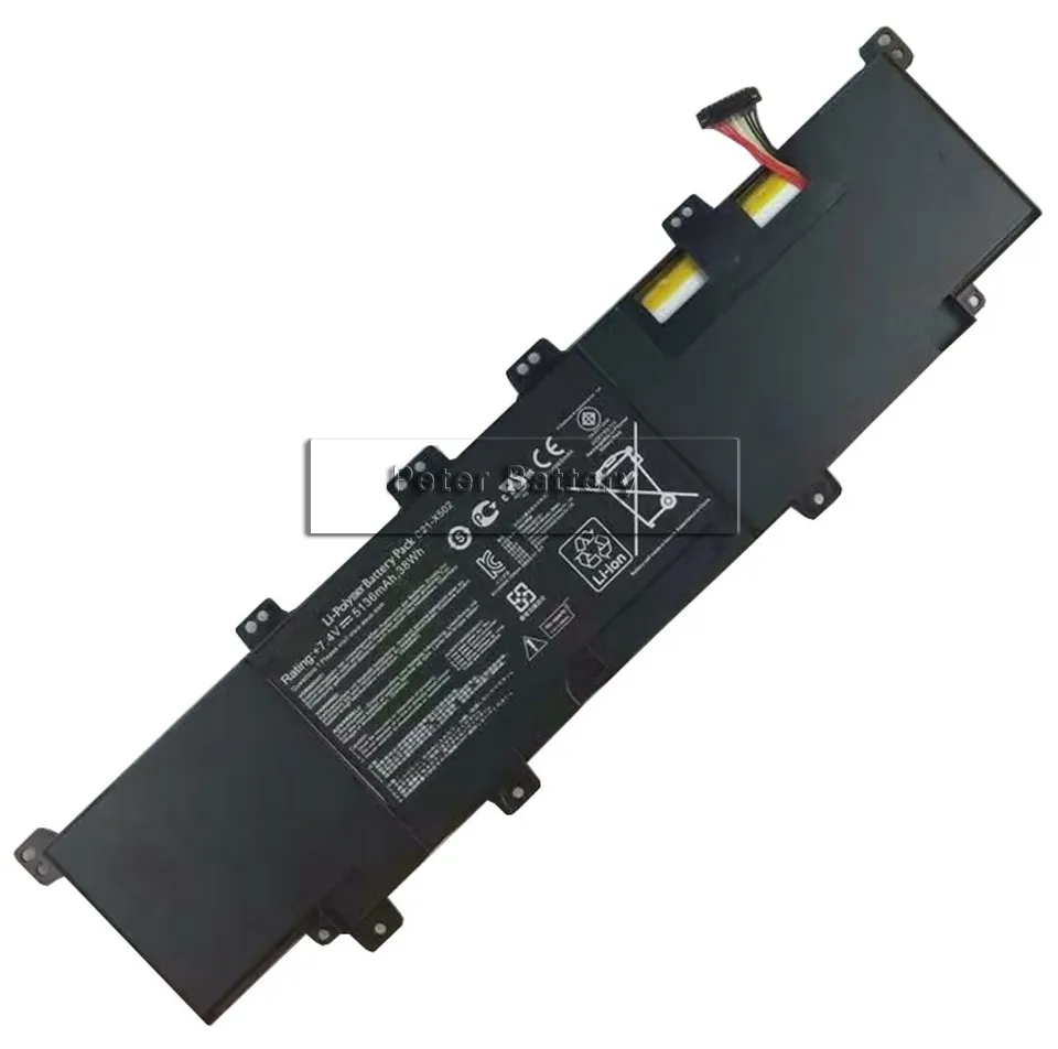 JIGU 7,4 V 38WH аккумулятор для ноутбука C21-X502 C21-X502CA для ASUS F502C F502CA X502 серии X502C серии X502CA