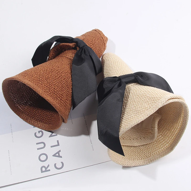 HT2336 Горячая женская летняя шляпа в Корейском стиле регулируемый летний