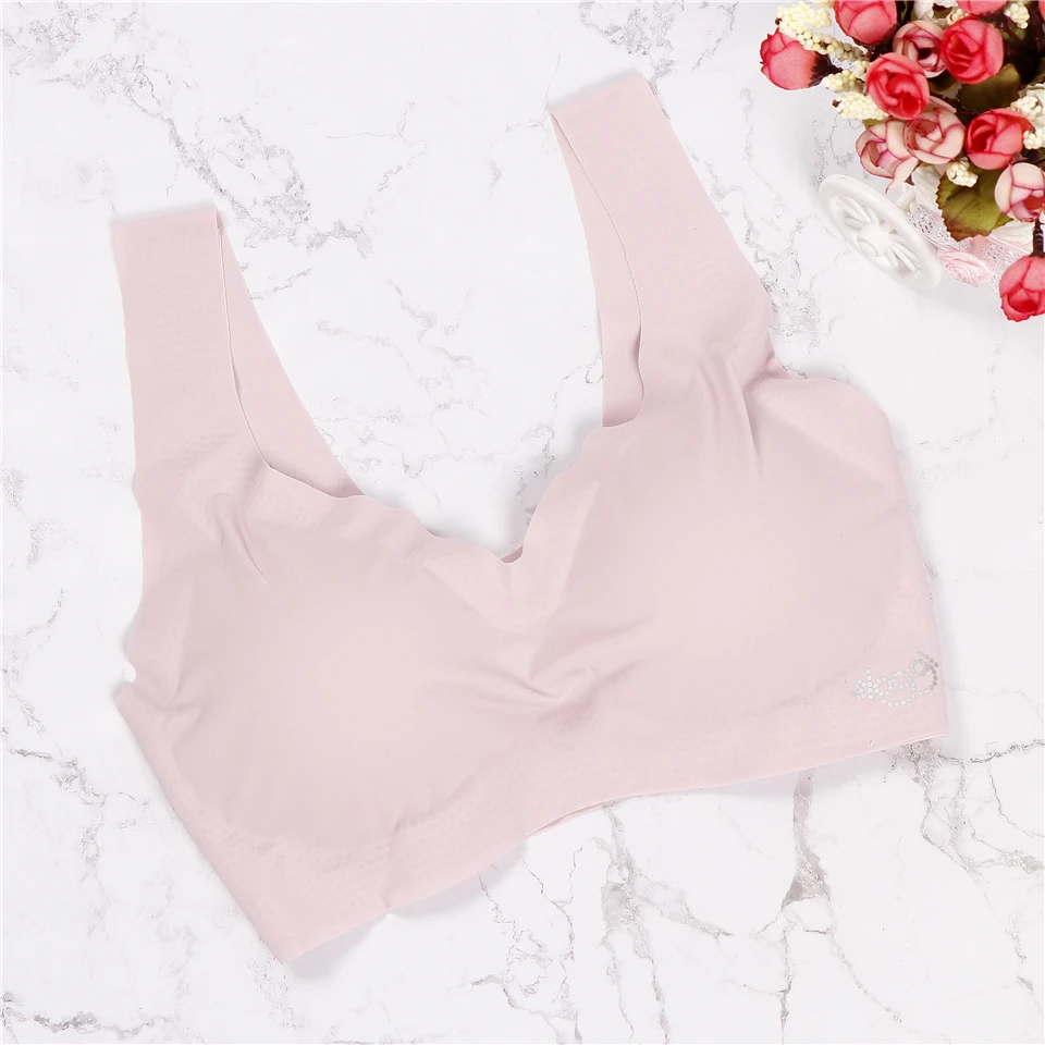 Женский бесшовный бюстгальтер с эффектом пуш ап и съемной подкладкой для сна