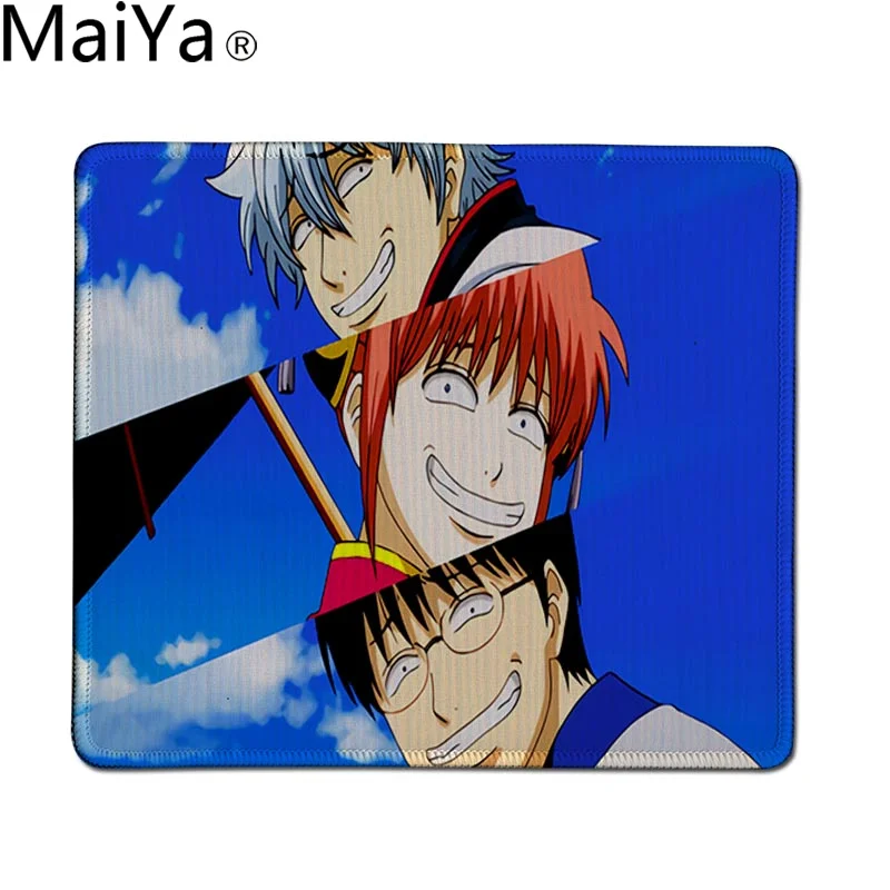 MaiYa Custom Skin Gintama красивый коврик для мышки в стиле аниме прочный резиновый мыши |