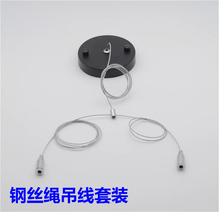 Стальной трос для люстры коридор потолка с диском код 100 мм роза потолочный навес