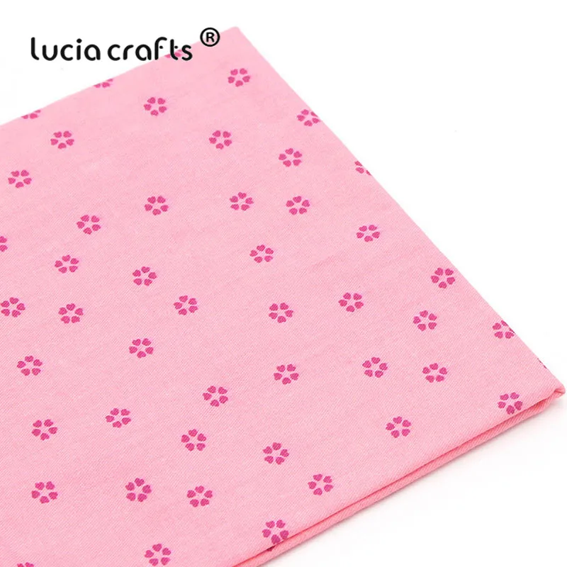 Type 11 Lucia crafts, 1 шт./лот, 50x50 см, хлопковая ткань для шитья, для рукоделия, Лоскутная ткань, ткань для детского постельного белья, текстильная кукла H0802 - Цвет: Type 11