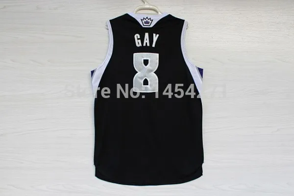 #8 Rudy Gay Jersey New Material Rev 30 Basketball Best quality Authentic Size S--XXXL Accept Mix Order | Спорт и развлечения