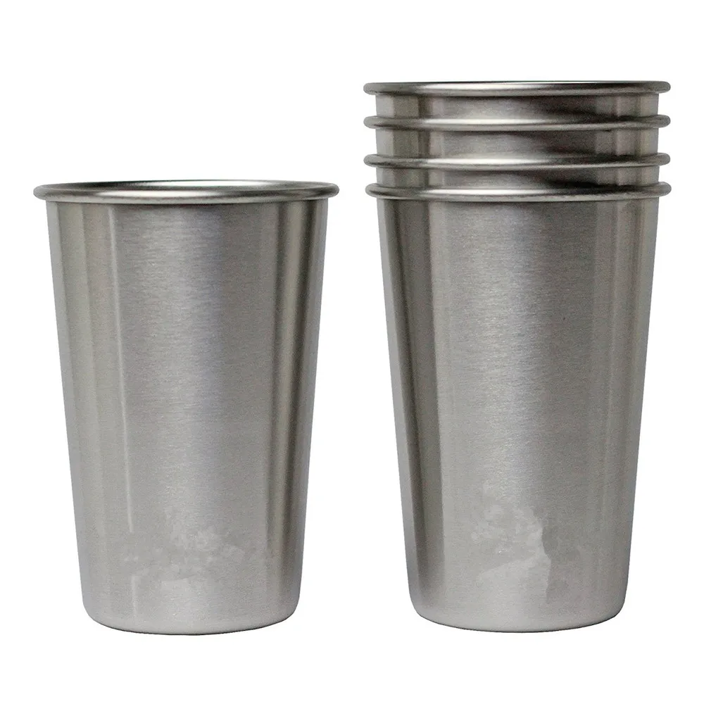 5 шт. пивная кружка из нержавеющей стали 16 унций | Дом и сад