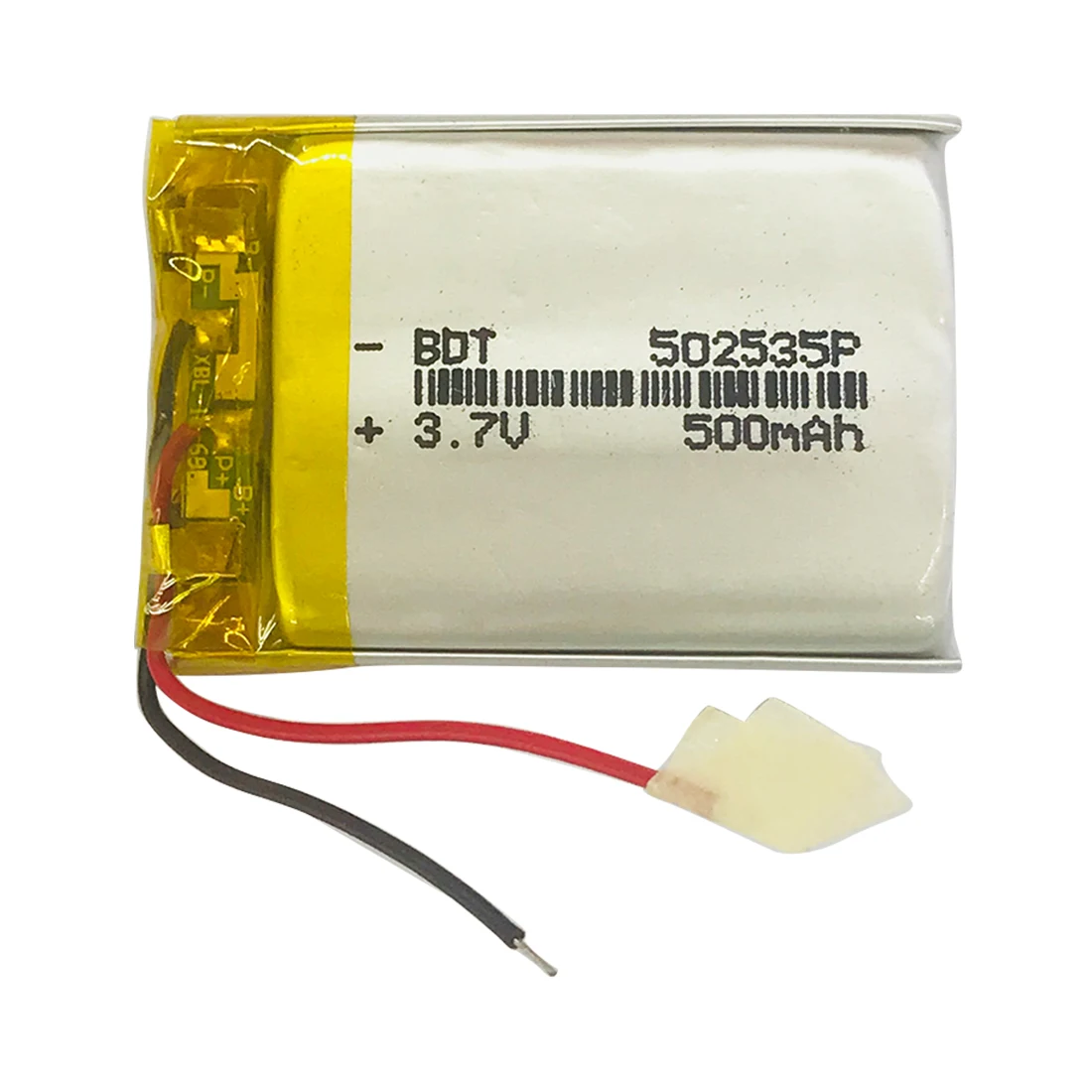 3.7V 500mAh 502535 Lithium Polymer Li-Po li ion Rechargeable Battery Lipo Cells For Searchlight Tachograph Bluetooth Speaker |