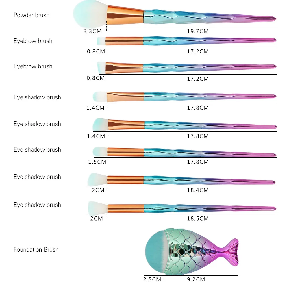 

21PCS Make Up Foundation makeup brushes for makeup Eyebrow Eyeliner Blush set professional Cosmetic Concealer Brushes beauty