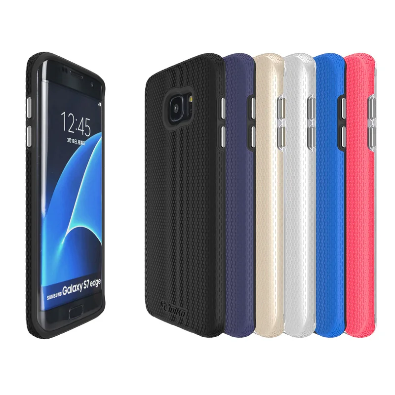 Мобильные чехлы TOIKO X Guard для samsung Galaxy S7 Edge задняя крышка ударопрочный двухслойный ПК TPU бампер аксессуары для телефонов оболочка