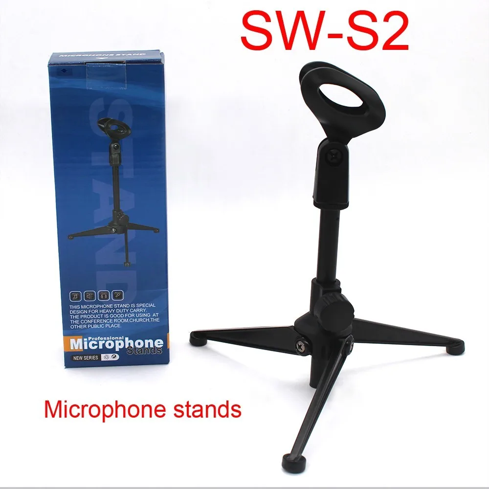 Stand2 WS-858 беспроводной Bluetooth караоке микрофон стерео микрофон KTV USB динамик плеер TF карта Музыка Пение Запись волшебный звуковой микрофонный - Цвет: Stand2