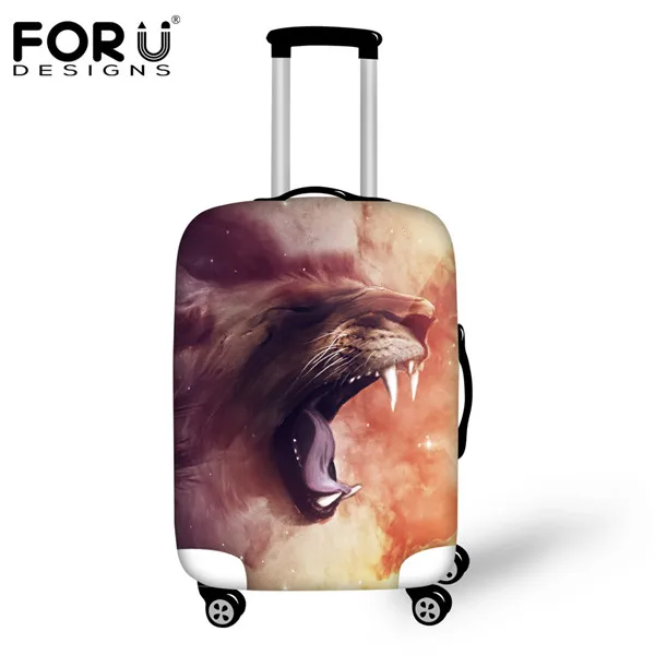 FORUDESIGNS Crazy Horse мужская дорожная Защитная крышка багажника водонепроницаемый дождевик для 18 ''-30'' чемодан спандекс крышка - Цвет: H5044