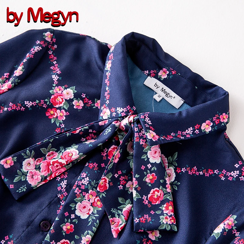 Женское платье с длинным рукавом Megyn длинное винтажное отложным воротником и