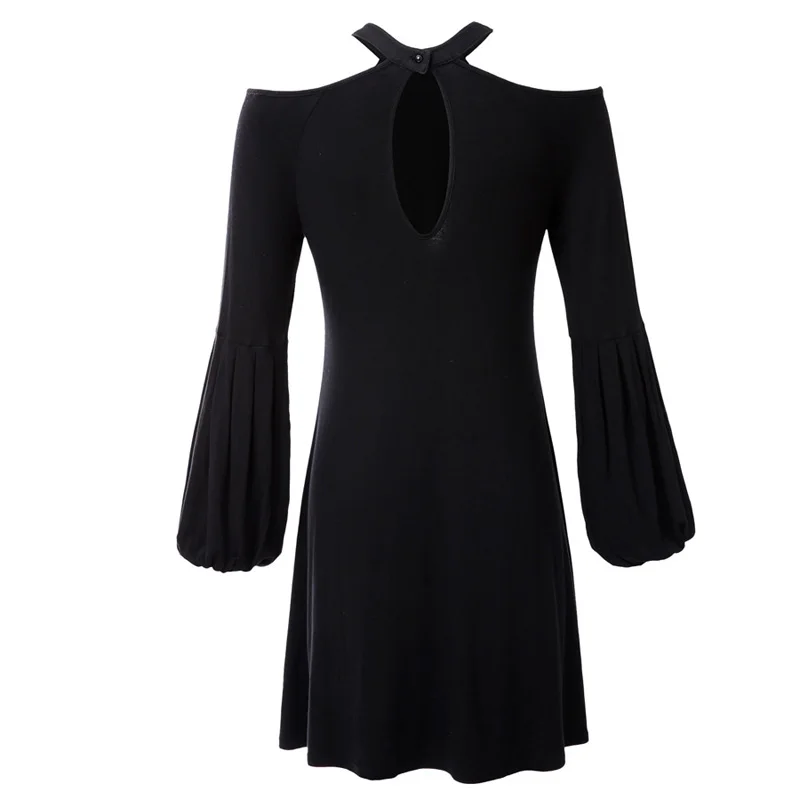 Ирен inevent Для женщин осенние элегантные расклешенные рукава Vestido Винтаж носить на