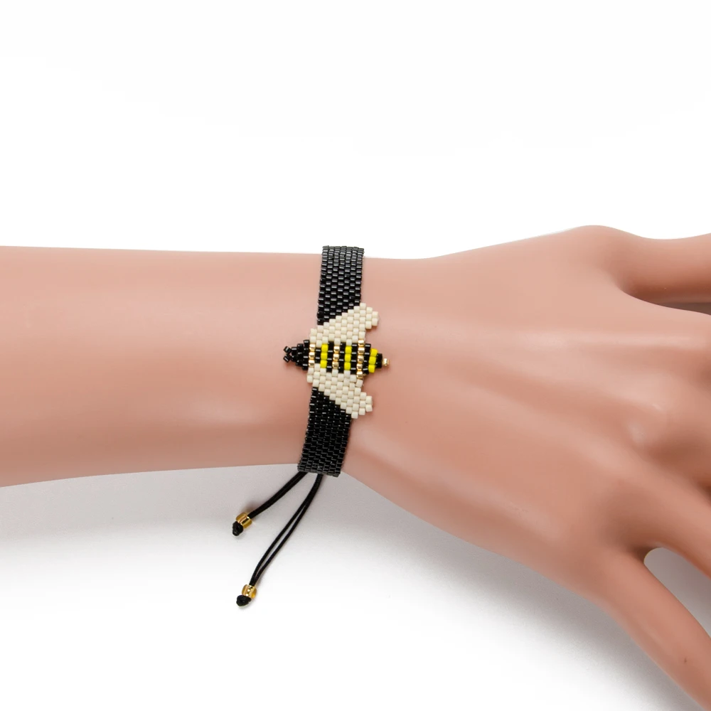 Shinus 10 шт./лот Boho MIYUKI Bee браслеты из бисера женские летние ювелирные изделия Etsyhandmade тканые Bileklik Mujer Pulseras