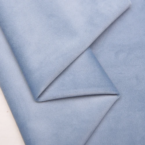Blue gray Утолщенная голландская бархатная плюшевая ткань подушка для дивана, ручная работа, Высококачественная велюровая ткань Diy - Цвет: Blue gray