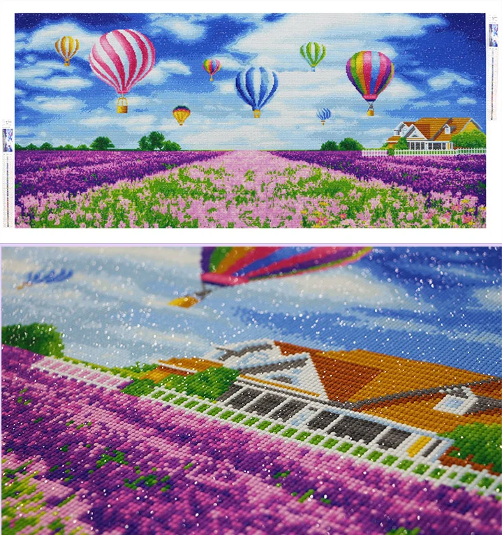 5d Diy Diamond Painting Cross Stitch Sea view Embroidery scenic Crystal Round Mosaic Pictures Needlework | Дом и сад