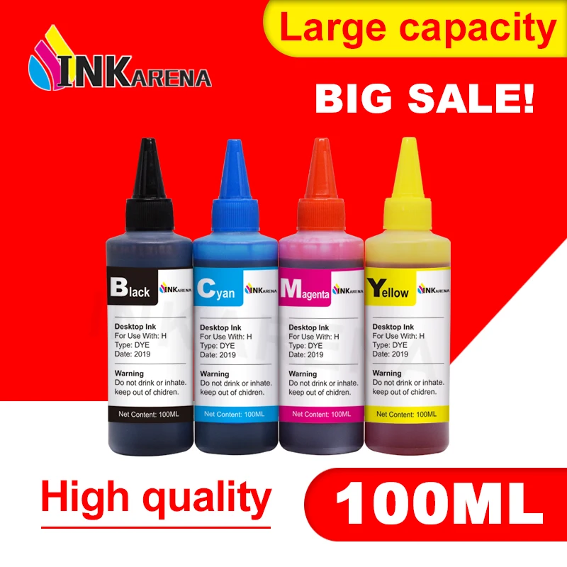 

100 мл набор универсальных чернил для принтера Canon PIXMA IP4840 MG5140 MG5240 mx714 MG6140 MG6240 MG8140 MG8240 PGI425
