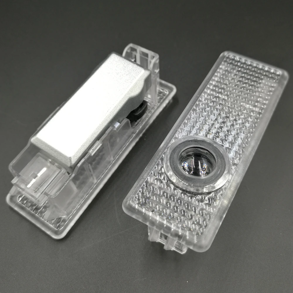 2 шт. светодиодный Автомобильный Дверной светильник с логотипом Ghost Shadow лазерный