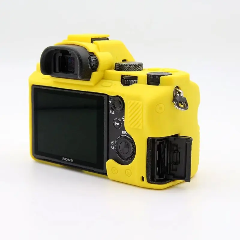 Силиконовая Резина Камера тела защитный чехол сумка чехол для Sony A7 II A7II ILCE-7M2 A7R Mark 2 A7MII/A7RII/A7SII Камера
