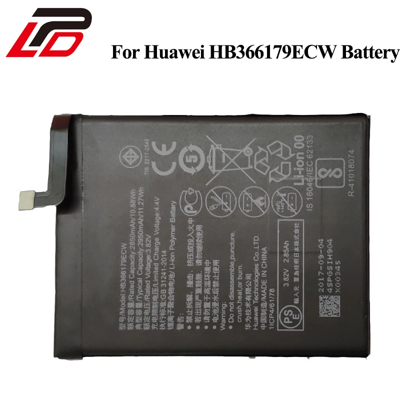 HB366179ECW аккумулятор для телефона Huawei Nova 2 CAZ-TL00 CAZ-AL10 PIC-AL00 PIC-LX9 PIC-L09 2950mAh