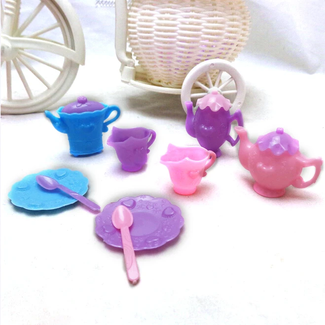 9 шт. поднос для кукольного домика|spoon holder|cup wingcups pics |