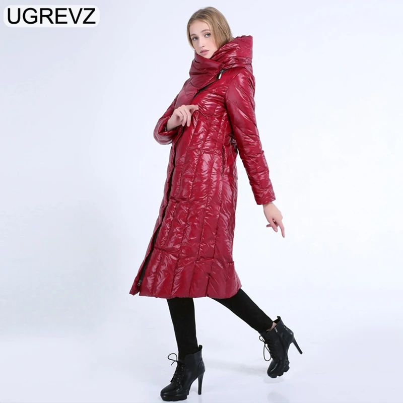 4XL женские пальто с капюшоном зимние теплые парки женская брендовая куртка