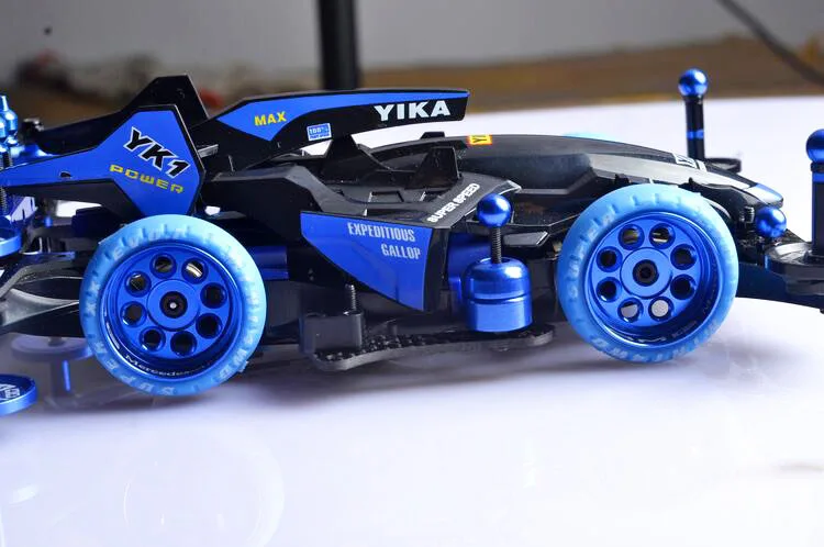 YANGKAI Dream Of The Soul самодельный мини 4WD модель автомобиля YIKA YANG KAI Blue (не в сборе)|mini 4wd