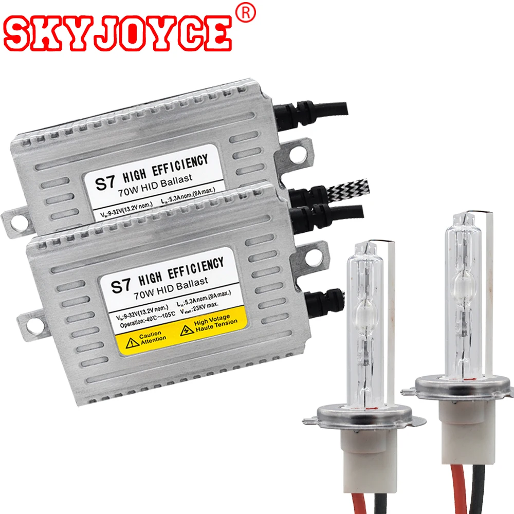 SKYJOYCE грузовик использовать 24 В hid xenonkit 70 Вт Авто HID балласты фары H7 H1 H11 9005 9006 12 H3