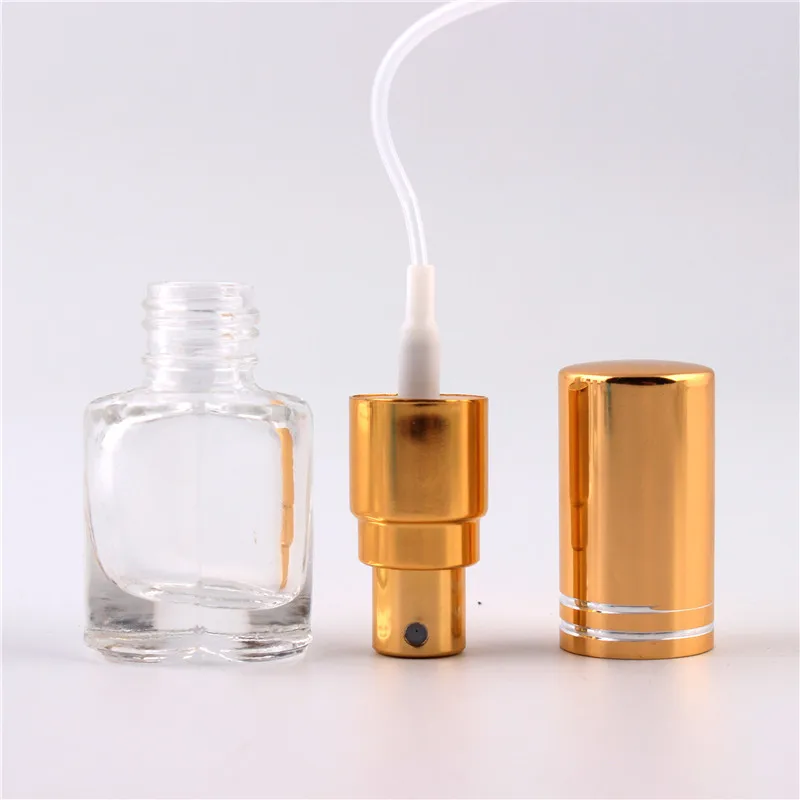 XYZ 9 цветов 5 мл мини пустая стеклянная уникальная многоразовая бутылка для духов