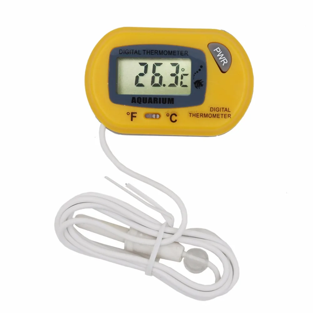 10 шт./лот термометр для аквариума с ЖК дисплеем|temperature thermometer|refrigerator waterthermometer
