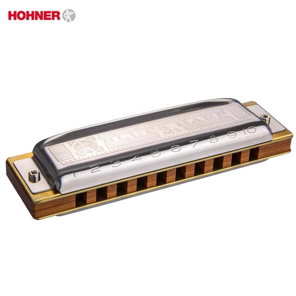 Hohner MS серия блюз Арфа 532/20 диатоническая губная гармоника 10 отверстий 20 Тон рот орган блюз Арфа Ключ C Музыкальные инструменты