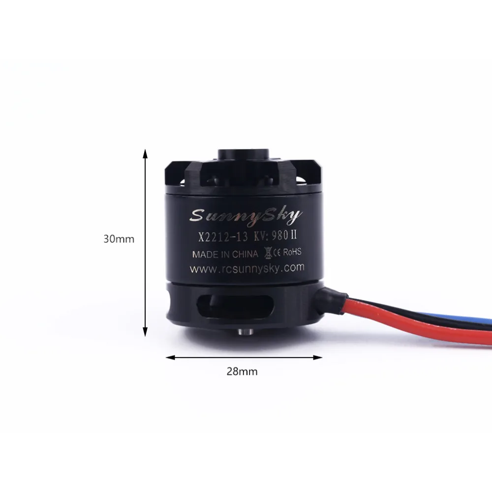 4 шт./лот Sunnysky X2212 980KV KV1400/1250/2450 180W бесщеточный двигатель для мультикоптера Hexa Octa